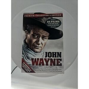 John Wayne Premium Collector Edition 24 Films 6 DVD Set with Life In Movies Book